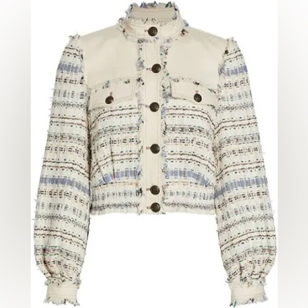 NWOT Veronica Beard Darren Tweed Jacket - size 4